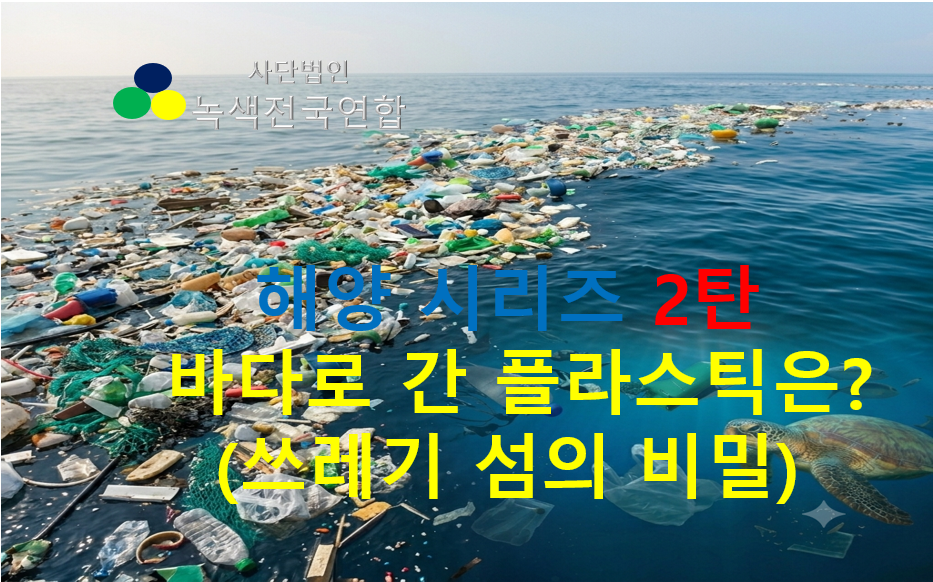 🌊 해양 시리즈 2탄: 바다로 간 플라스틱은 다 어디로 갈까? (쓰레기 섬의 비밀)